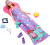 Barbie Doll & Puppy Slumber Party Playset with 2 Toy Dog Figures & 10+ Accessories, Color-Change