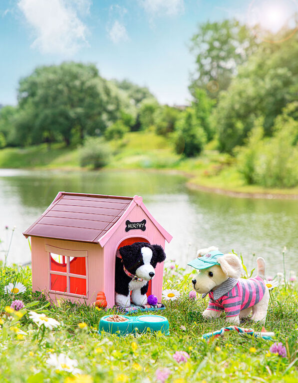 Polly Pocket - Niche du chien, 1 poupée et accessoires