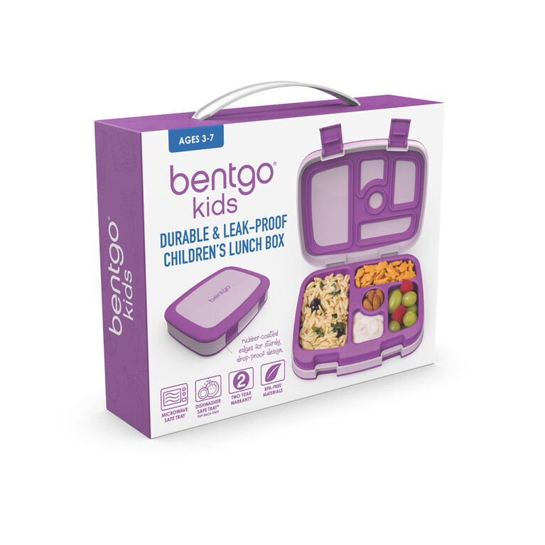 Bentgo Kids Lunch Bento Box - Purple