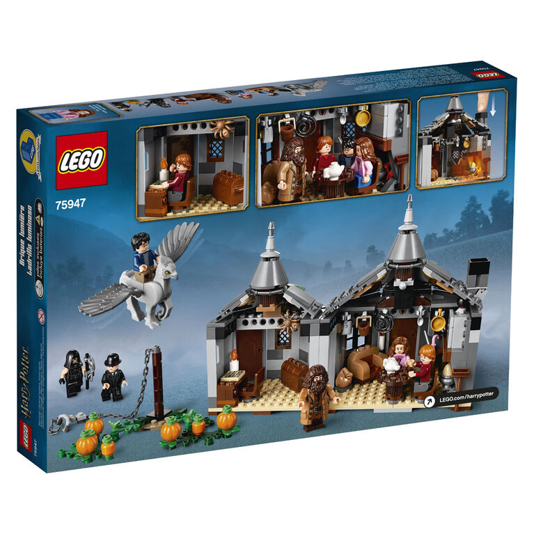 LEGO Harry Potter  Hagrid's Hut: Buckbeak's Rescue 75947 (496 pieces)