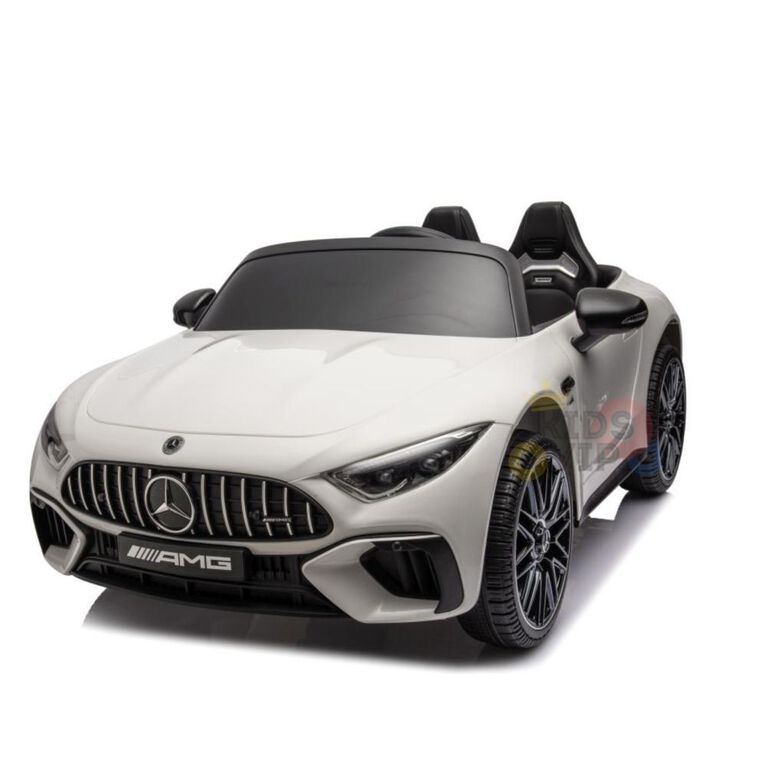 KIDSVIP Mercedes Benz 24V SL63 Licensed 4X4 Ride-On Car For Kids w/ RC - White