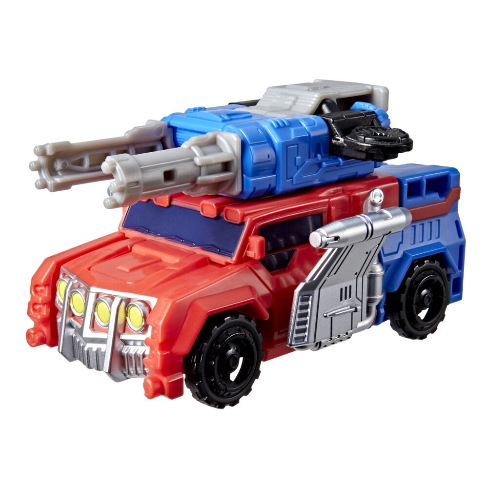 Transformers CYBERWORLD Armored Cyber Changers Optimus Prime Action Figure