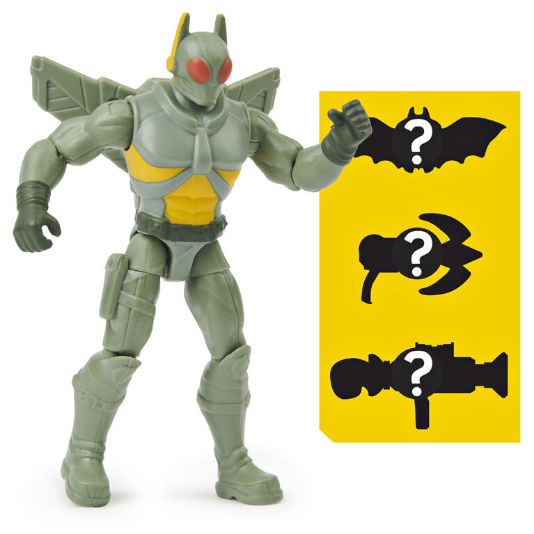 Batman 4-inch Firefly Action Figure with 3 Mystery Accessories, Mission 2