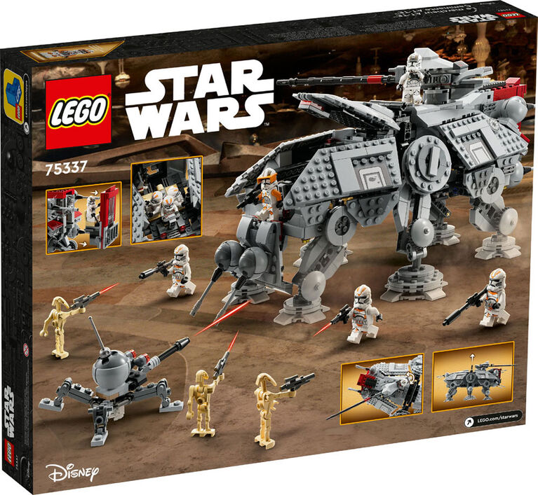 LEGO Star Wars Le marcheur AT-TE 75337 Ensemble de construction (1 082 pièces)