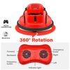 Voltz Toys Round Bumper 360 Rotation with Remote, Red