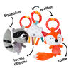Diono Activity Spiral Baby Toy, Bright Plush Activity Spiral With Interactive Hanging Toys, Perfect For Strollers, Car Seat Bar