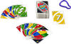 Jeu de cartes UNO Splash portatif avec cartes en plastique imperméables et agrafe