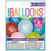 8 Balloons 12 Po - "Happy 6th Birthday" - Édition anglaise