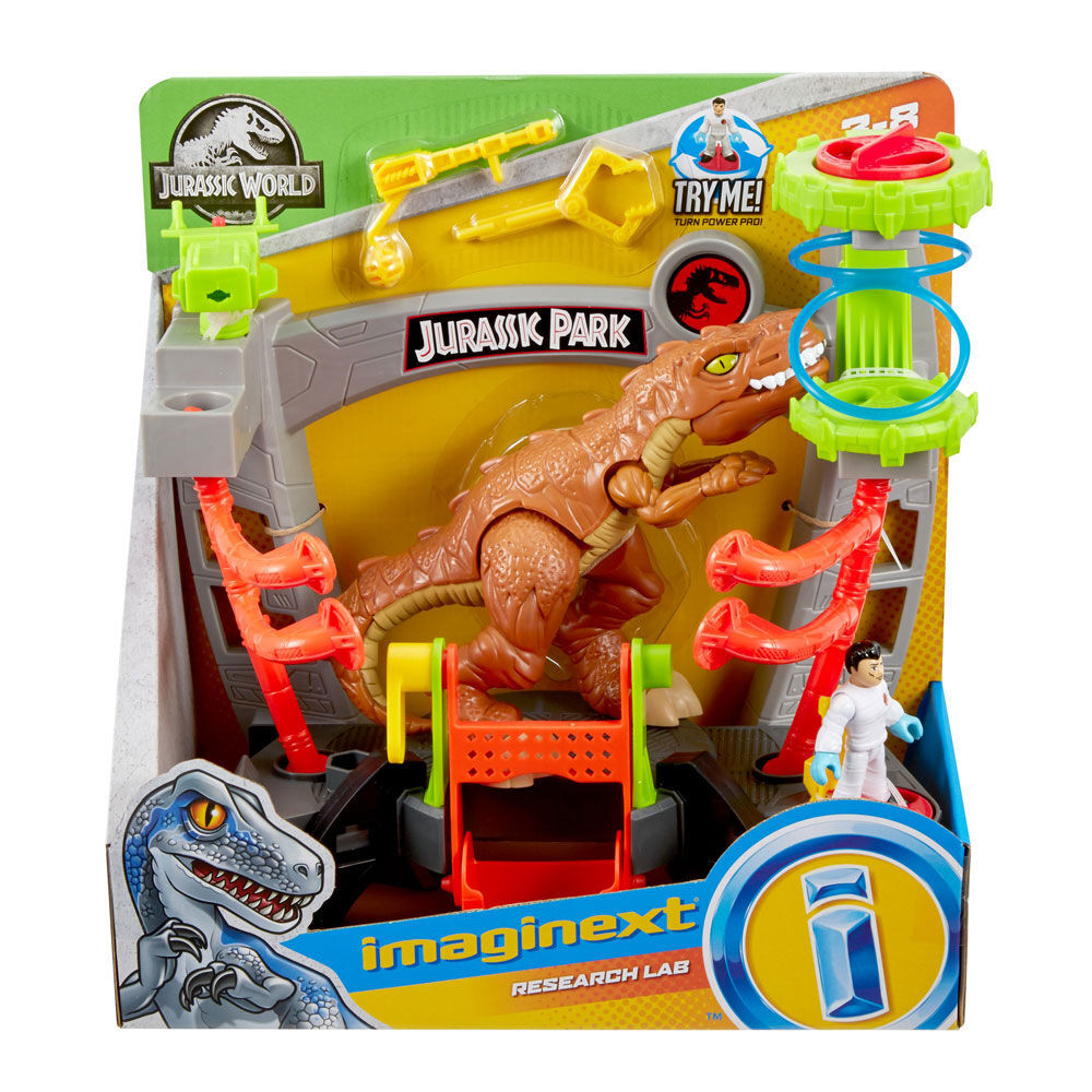 imaginext jurassic world toys