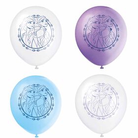 Frozen 12" Latex Balloons, 8 pieces