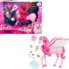 Barbie A Touch of Magic Pink Pegasus with Puppy, Winged Horse Toys with Lights and Sounds