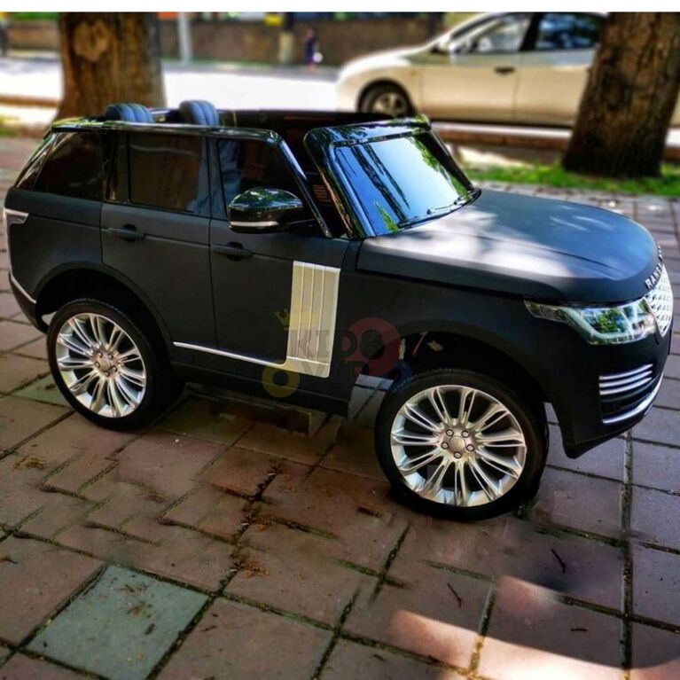 KidsVip 2x12V Kids & Toddlers Range Rover 4WD Ride on car w/Remote Control - Matte Black