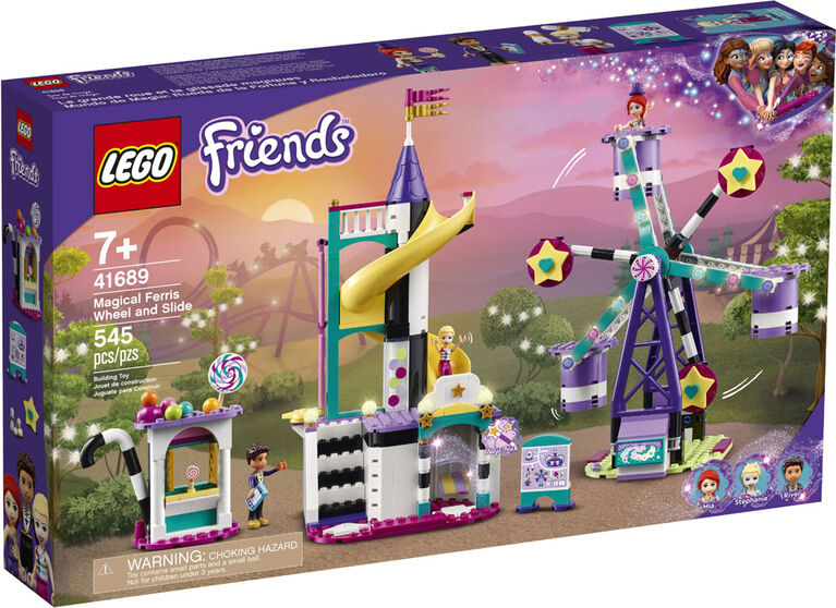 LEGO Friends La grande roue et la glissade magiques 41689 (545 pièces)