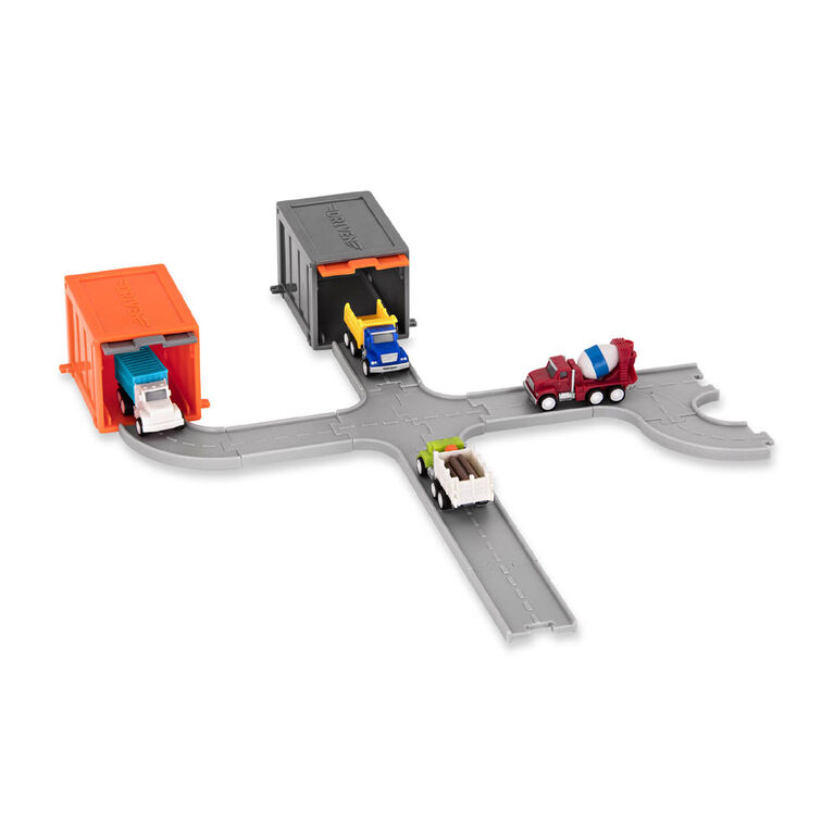 Driven, Pocket Series, Track Playset with Toy Truck