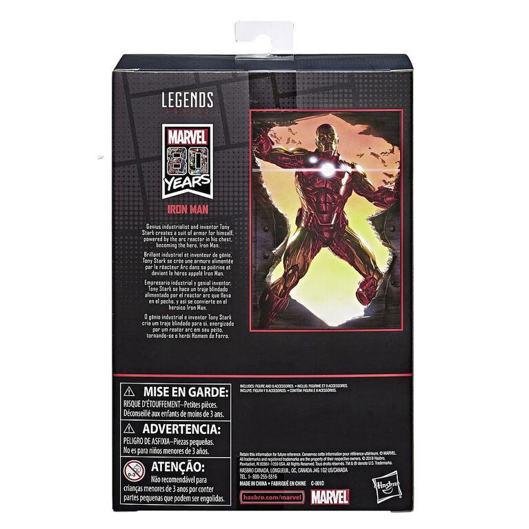 Marvel Comics 80th Anniversary Legends Series: Iron Man