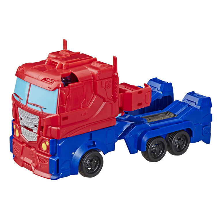 Transformers Toys Authentics Titan Changers Optimus Prime Action Figure, 11-inch