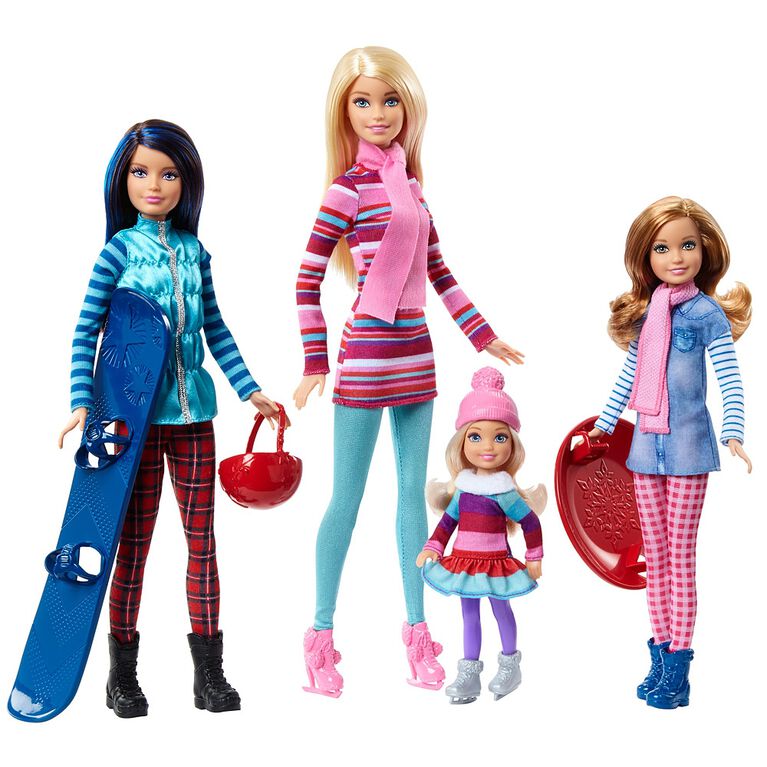 Barbie Pink Passport - Escapade hivernale de Barbie et ses soeurs. - Notre Exclusivité