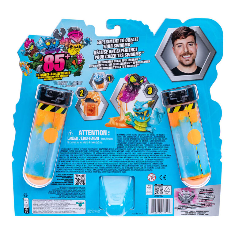 Pack de 12 Mega Labs de la série Atomic de MrBeast Lab