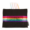 Rainbow Sequin Stripe Pouch