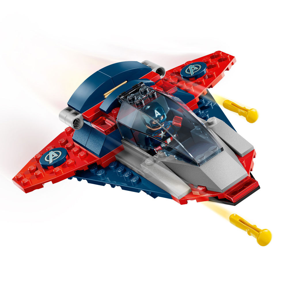 LEGO Marvel Captain America vs. Thanos Building Toy for Kids, Boys & Girls, Ages 4+ - 76319