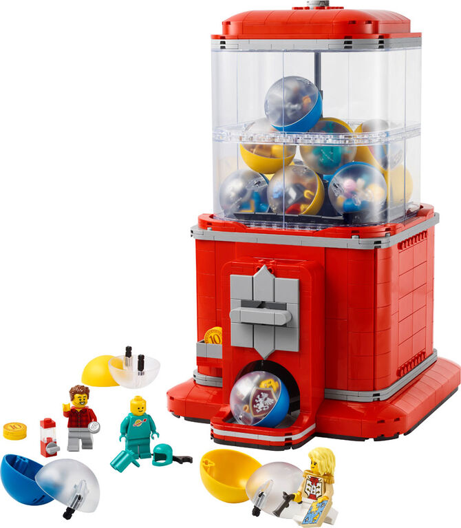 LEGO Ideas Minifigure Vending Machine, Vintage-Style Decor, Building Kit for Adults 21358