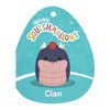 Squishmallows 12" Plush - Cian the Navy Basilisk with Coral Belly
