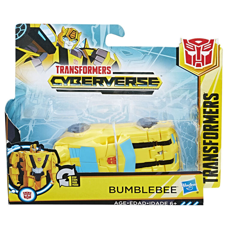 Transformers Cyberverse - Bumblebee à conversion 1 étape.