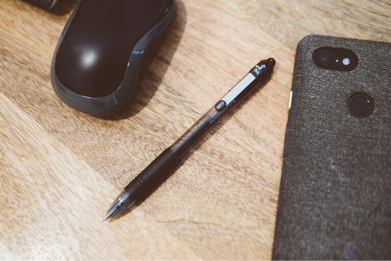 Stylo à bille rétractable Z-Grip, encre noire, paquet de 2