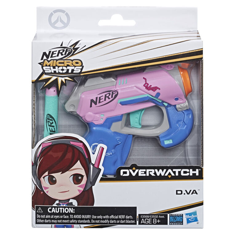 Nerf Microshots Overwatch Dva