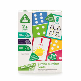 Early Learning Centre Jumbo Number Cards - English Edition - R Exclusive