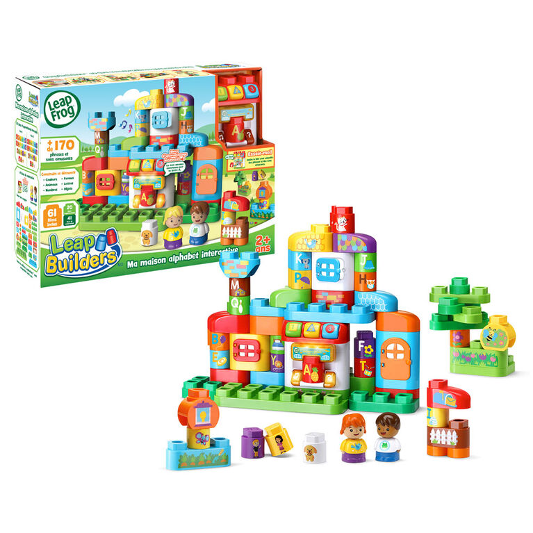 LeapFrog LeapBuilders Ma maison alphabet interactive - Édition française