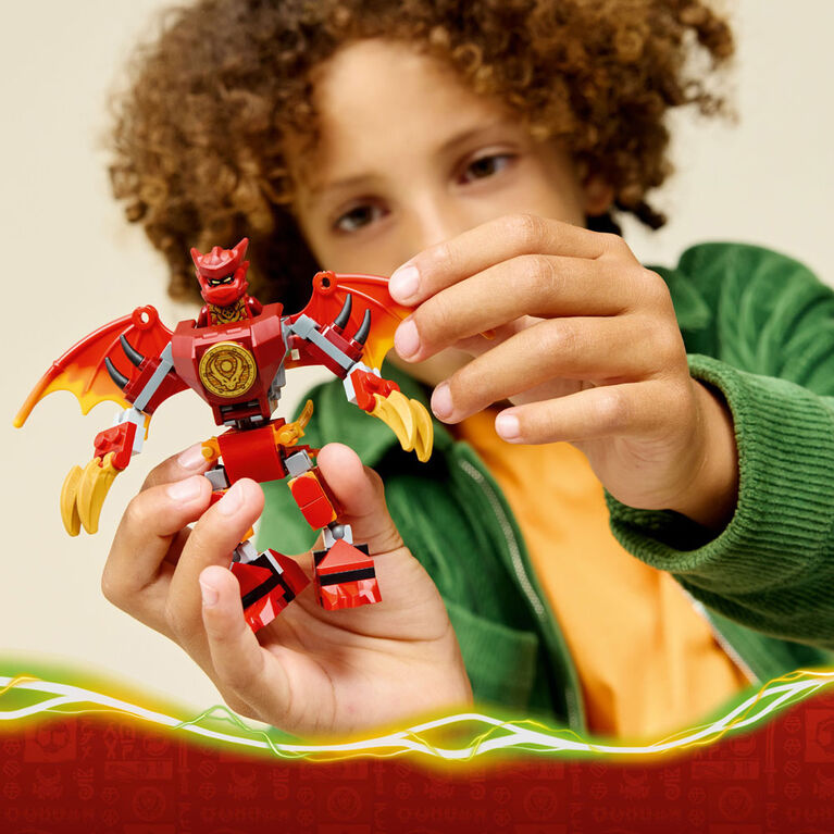 LEGO NINJAGO Kai's Dragon Mech Battle Pack Building Toy for Boys, Girls, & Kids, Ages 6+ - 71851