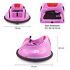 Voltz Toys Round Bumper 360 Rotation with Remote, Purple
