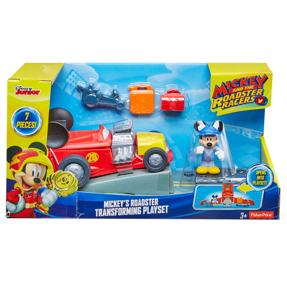 mickey transforming roadster racer rc
