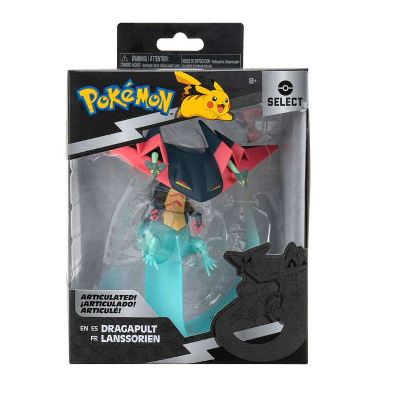 Figurine Pokémon articulée à collectionner - Lanssorien (Dragapult)