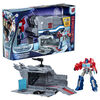 Transformers EarthSpark Optimus Prime Battle Base Trailer Playset - R Exclusive