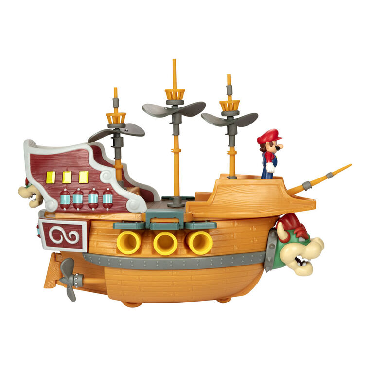 Nintendo 2.5" Bowser's Ship Playset