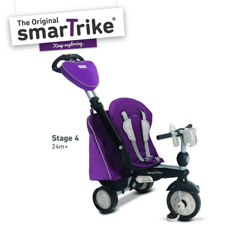 smarTrike: Infinity - Trike Aménageable Violet (Trike qui transitions avec les enfants) - Notre exclusivité