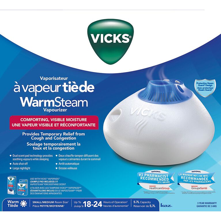 Vicks Warm Steam Vaporizer Babies R Us Canada