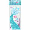 Mermaid Cellophane Bags, 5"x11", 20 pieces