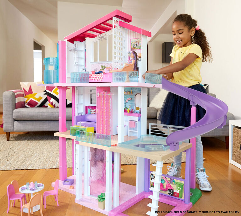 Barbie Dreamhouse Dollhouse with Pool, Slide and