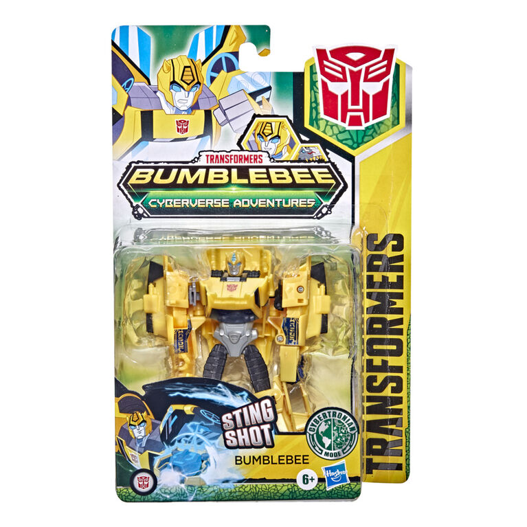 Transformers Action Attackers Warrior Class Bumblebee Action Figure