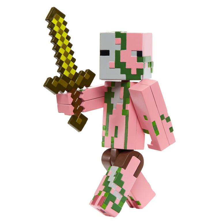 Minecraft Zombie Pigman Figure English Edition Toys R Us Canada