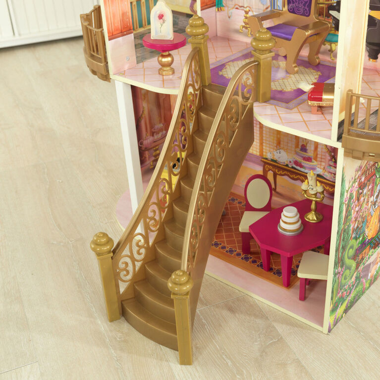 KidKraft - Disney Princess Belle Enchanted Dollhouse