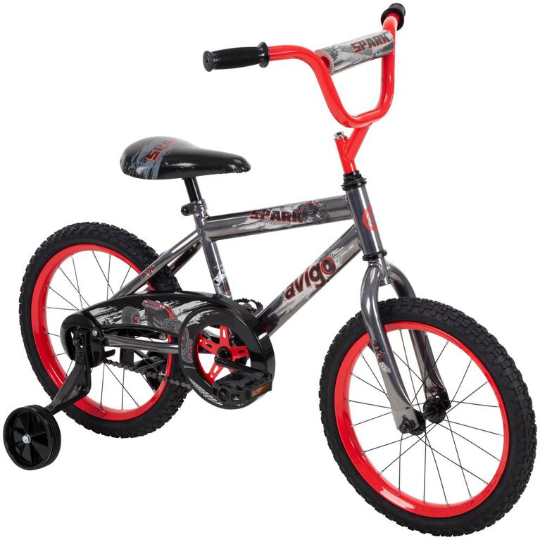 Avigo Spark, 16 inch Bike Red and Grey