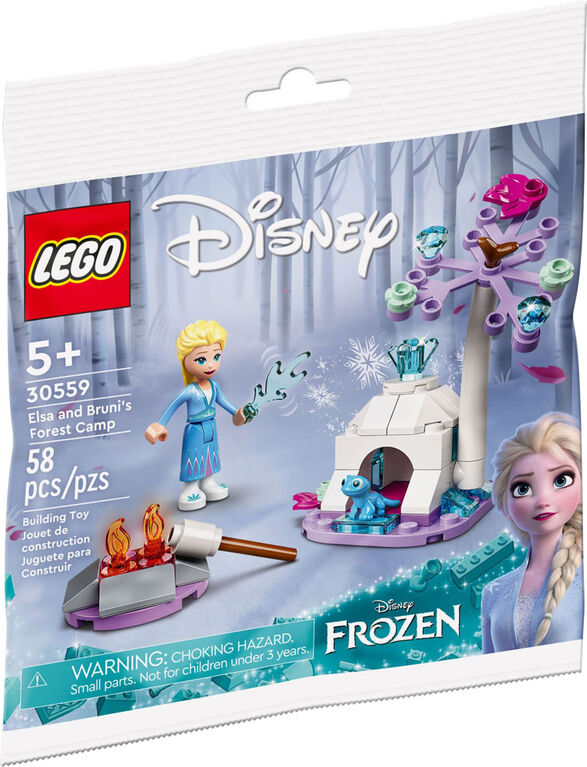 LEGO Disney Princess Le campement dans la forêt d'Elsa et Bru 30559