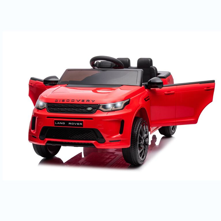 Voltz Toys Land Rover Discovery with Remote, Red