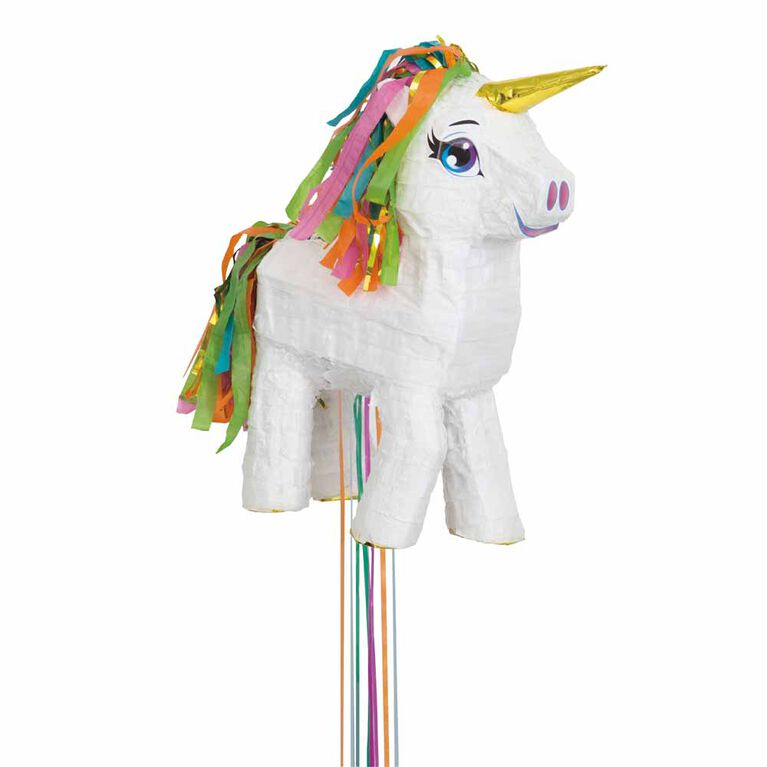 White Unicorn 3D Pull Pinata Toys R Us Canada