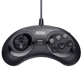 Sega Genesis Controller Black