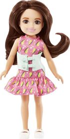Barbie Toys, Chelsea Doll, 6-Inch Small Doll with Brace for Scoliosis Spine Curvature